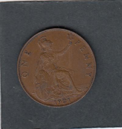 Beschrijving: 1 Penny  GEORGIUS V